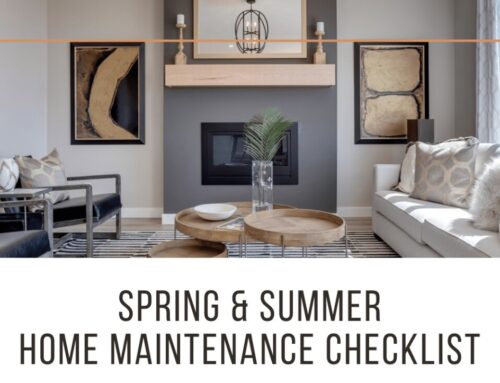 Home Maintenance Tips: Spring and Summer