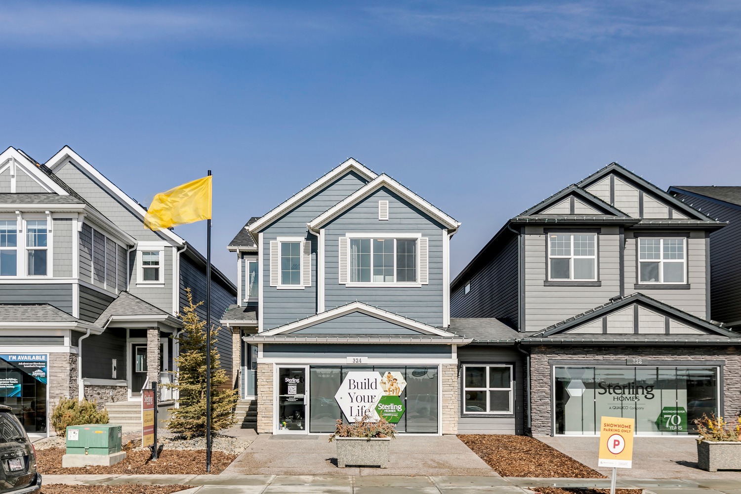 The Birkley showhome in the community of Legacy.