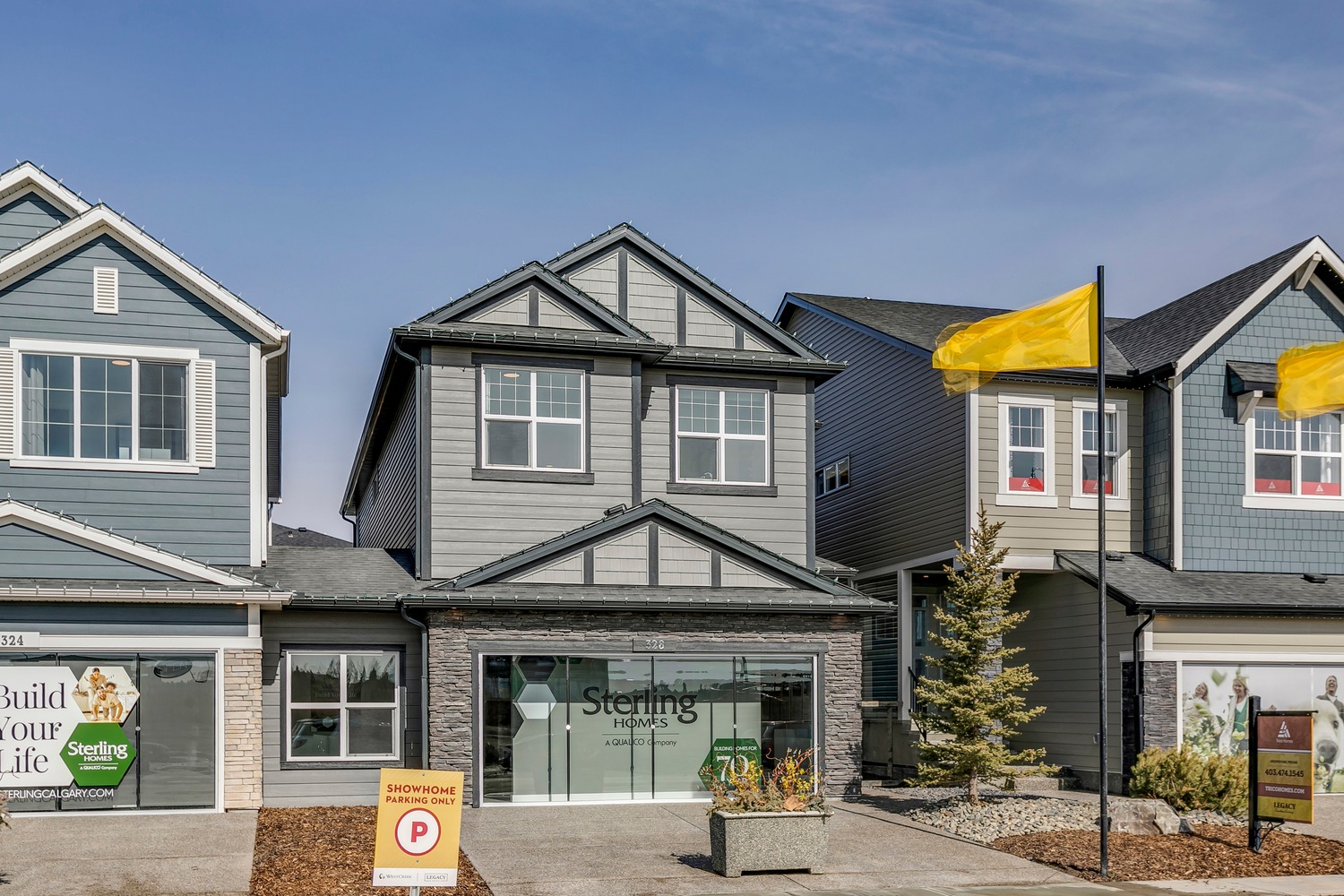 The Denali 6 showhome in the community of Legacy.