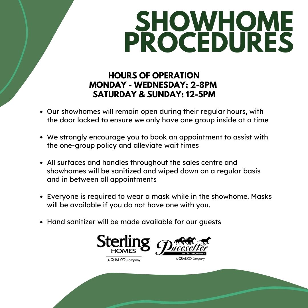 COVID-19 Showhome Procedure