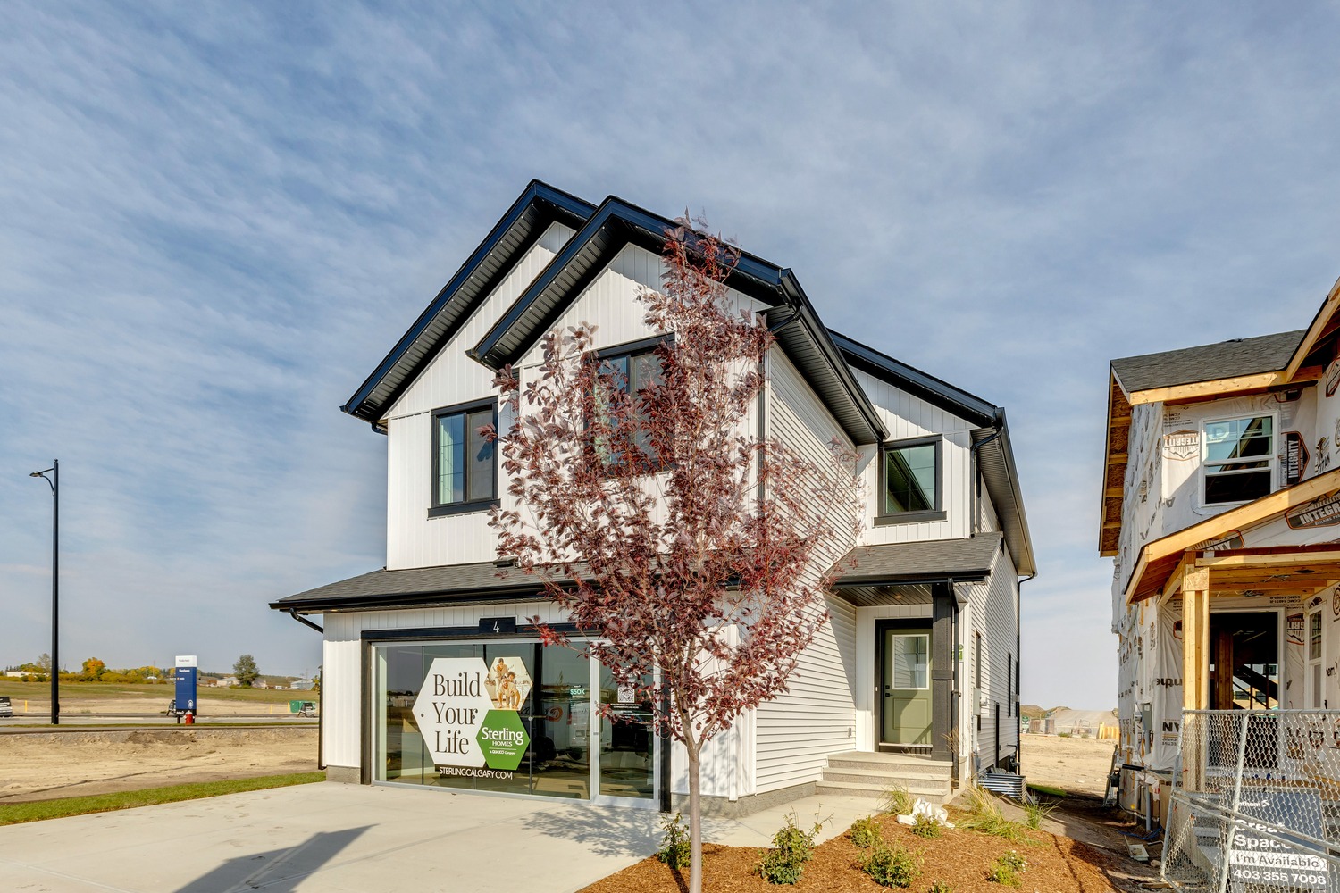 The Emerald showhome in the community of Wedderburn.