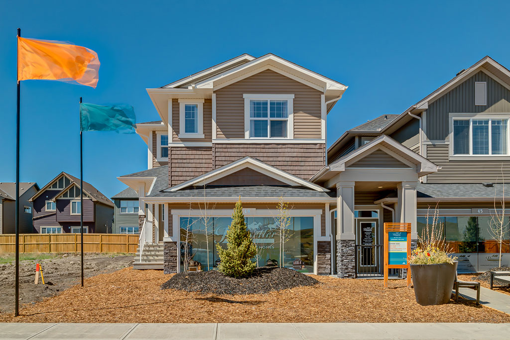 The Denali 4 showhome in the community of Heartland.