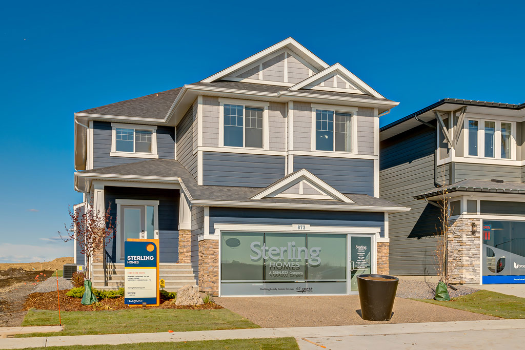 The Alexander showhome in the community of Harmony.