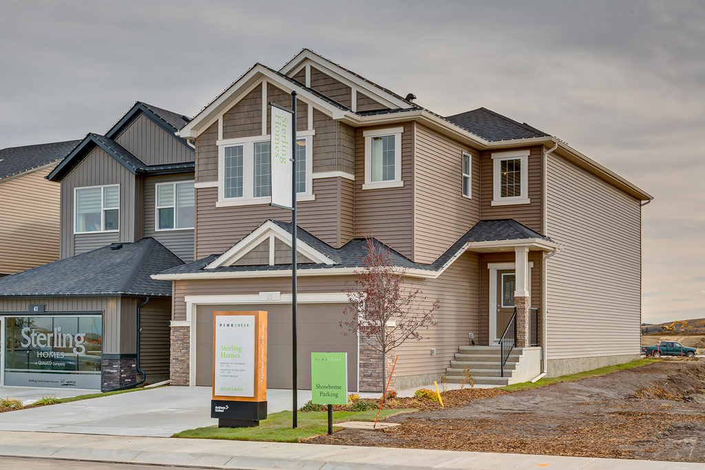 The McKay showhome in the community of Pinecreek.